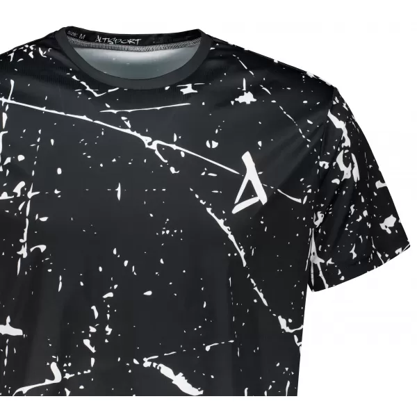  Tricou funcțional premium pentru bărbați ALTISPORT VOJ/ALM034TR01 NEGRU 