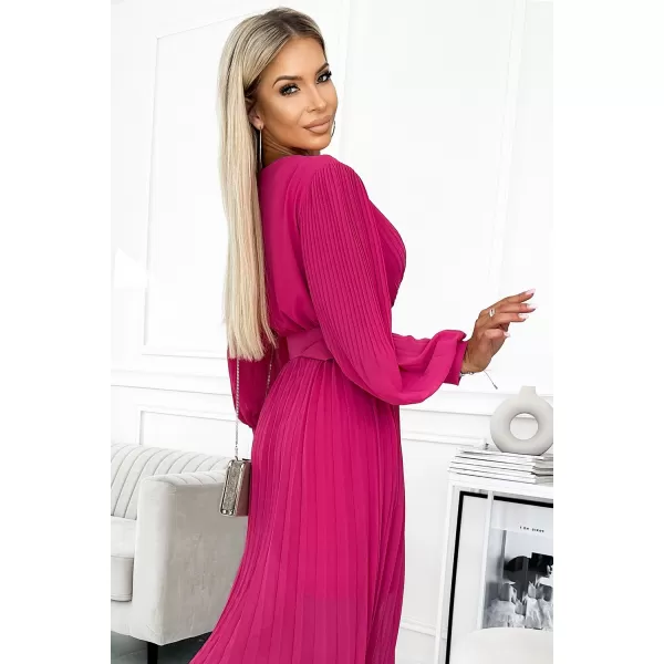  Rochie NUMOCO KLARA 414-4 ROZ 