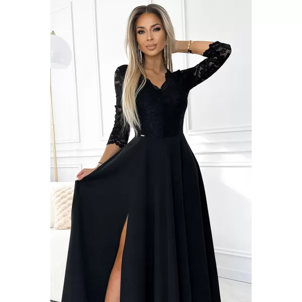  Rochie NUMOCO AMBER 309-11 NEGRU 