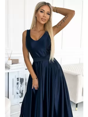 Rochie NUMOCO CINDY 508-1 ALBASTRU