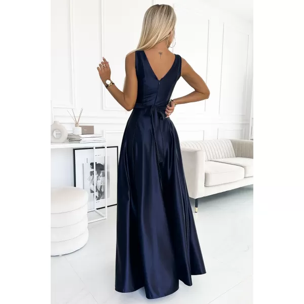  Rochie NUMOCO CINDY 508-1 ALBASTRU 