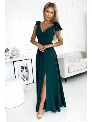 Rochie NUMOCO ELENA 405-4 VERDE