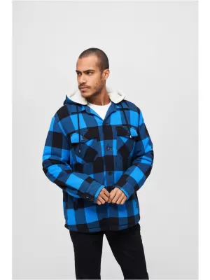 Sacou BRANDIT LUMBER BD3172 NEGRU/ALBASTRU