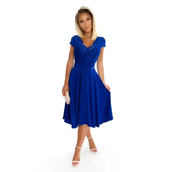  Rochie NUMOCO LINDA 381-3 ALBASTRU 