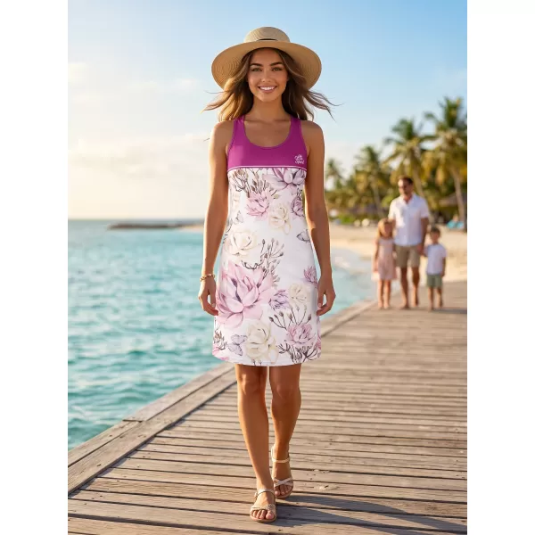  Rochie funcțională vestă de damă ALTISPORT VOJ/ALW008SAT01 BURGUNDIA 