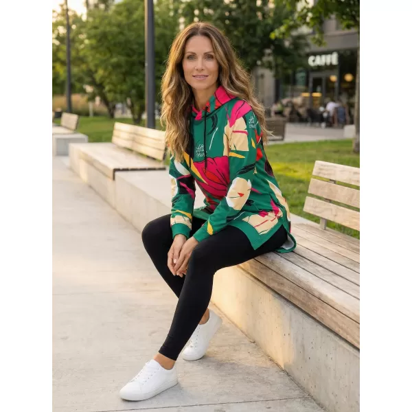  Hanorac funcțional premium pentru femei ALTISPORT VOJ/ALW042MI03 VERDE 