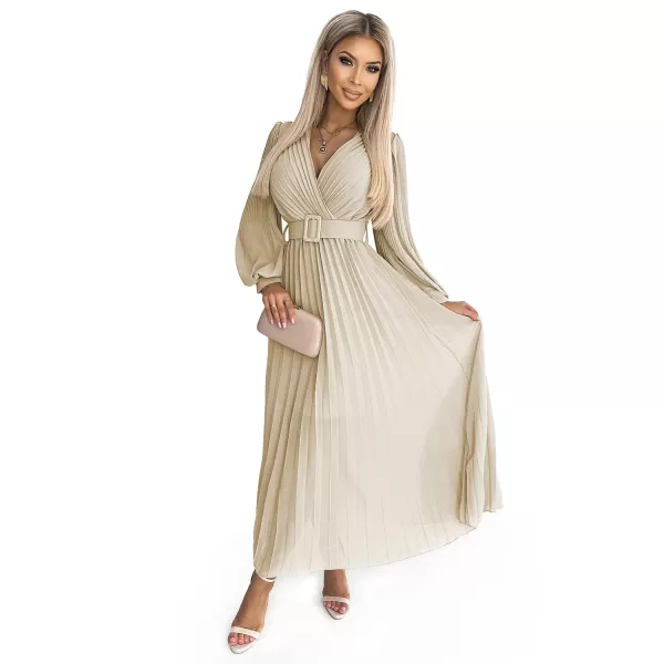 Rochie NUMOCO KLARA 414-8 BEJ 