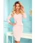 Rochie NUMOCO A327-1 ROZ