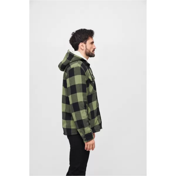 Sacou BRANDIT LUMBER BD3172 NEGRU/MĂSLIN 