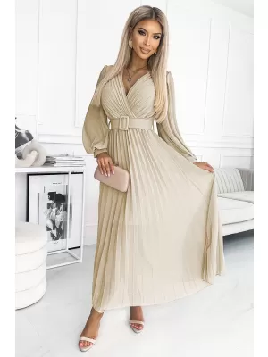 Rochie NUMOCO KLARA 414-8 BEJ