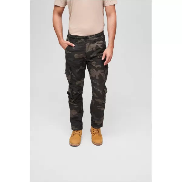  Pantaloni BRANDIT PURE SLIM BD1016 DARKCAMO 