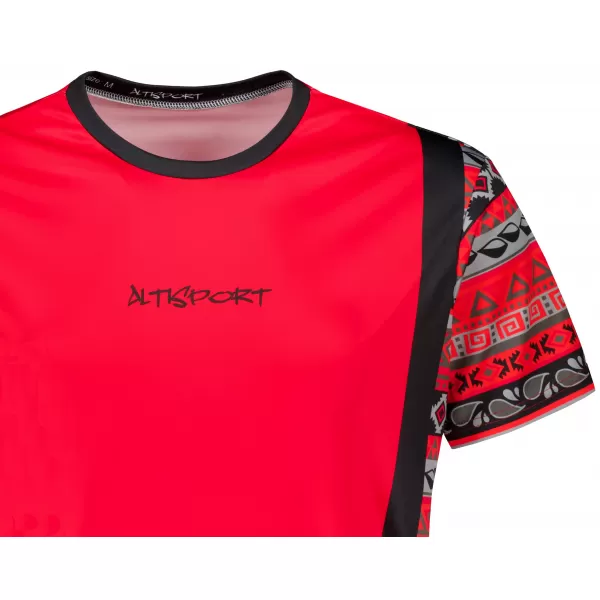  Tricou funcțional premium pentru bărbați ALTISPORT VOJ/ALM043TR01 ROȘU 