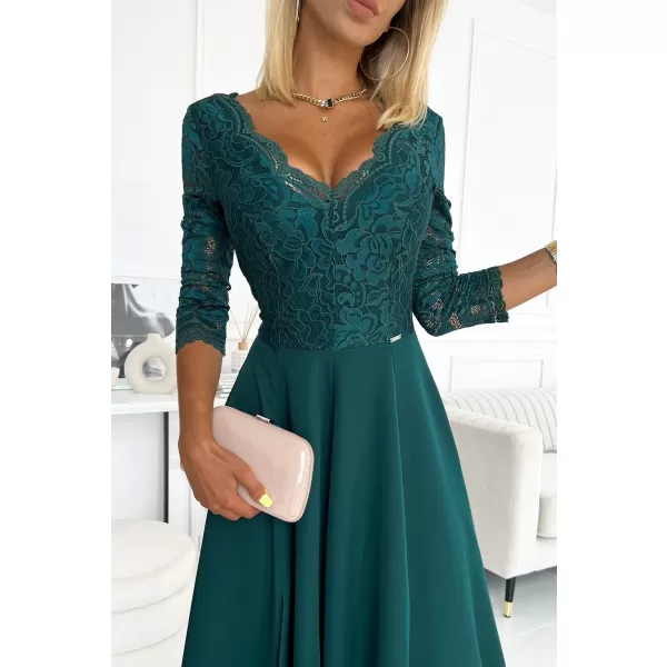  Rochie NUMOCO AMBER 309-5 VERDE 
