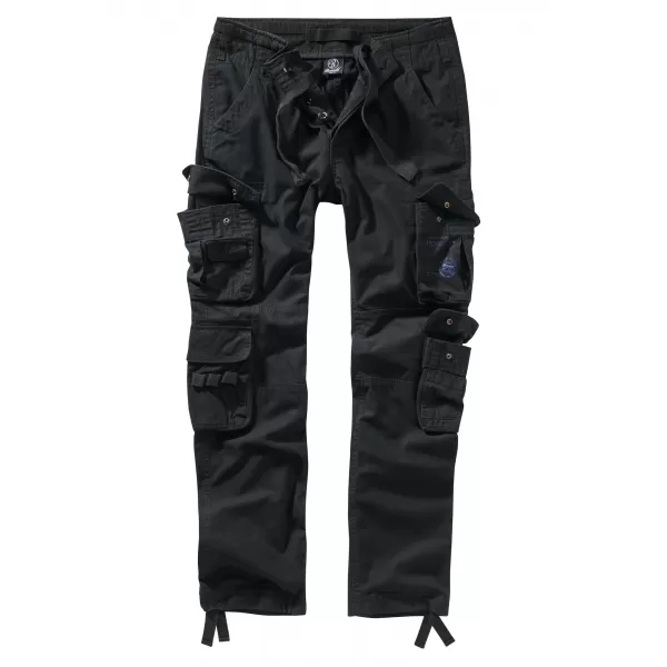  Pantaloni BRANDIT PURE SLIM BD1016 NEGRU 