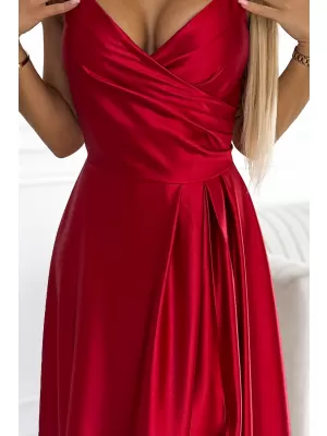 Rochie NUMOCO CHIARA 299-14 ROŞU