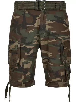Pantaloni scurţi BRANDIT SAVAGE VINTAGE BD2001 CAMO DE MĂSLINE