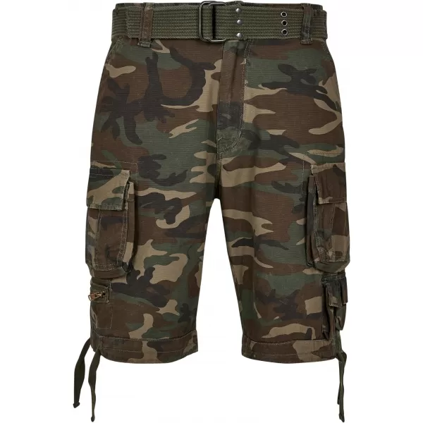  Pantaloni scurţi BRANDIT SAVAGE VINTAGE BD2001 CAMO DE MĂSLINE 