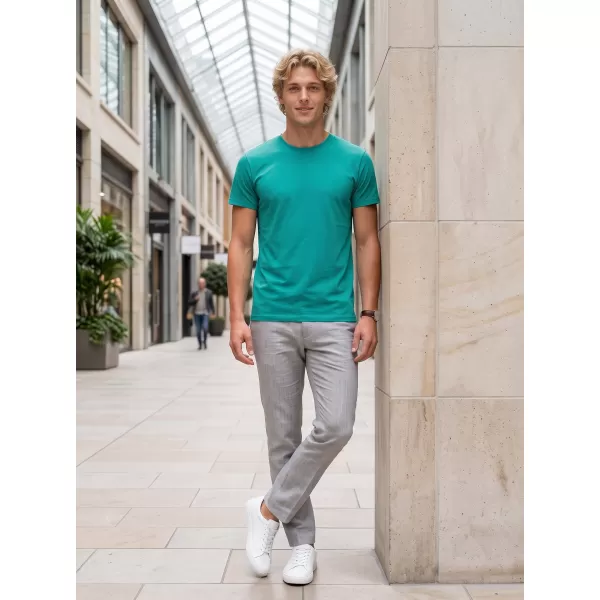  Tricou pentru bărbați ALTISPORT NoPrint NP/ALM921 SMARALD 