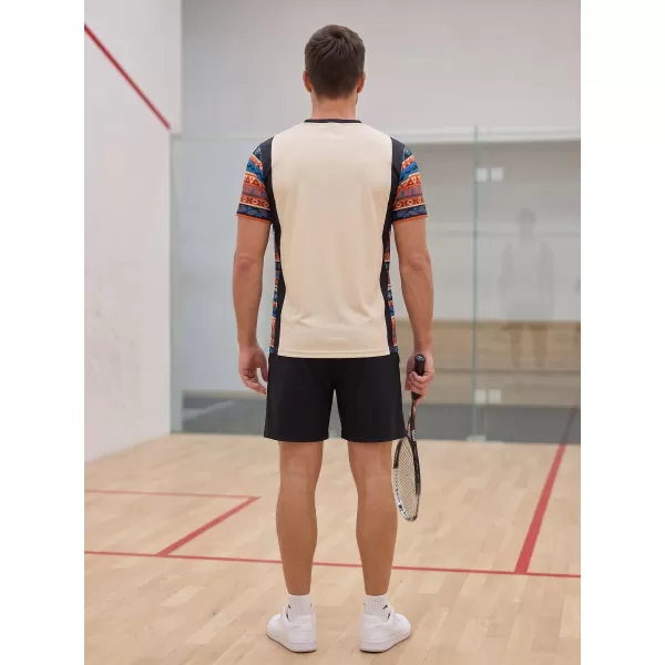  Tricou funcțional premium pentru bărbați ALTISPORT VOJ/ALM043TR01 BEJ 