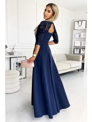Rochie NUMOCO AMBER 309-6 ALBASTRU