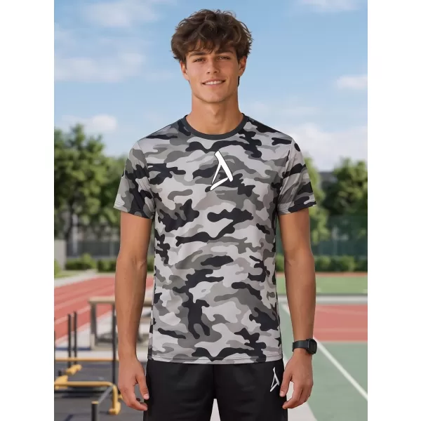  Tricou funcțional premium pentru bărbați ALTISPORT VOJ/ALM038TR01 GRI 