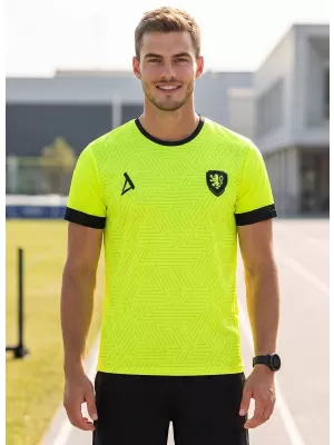Tricou funcțional premium pentru bărbați ALTISPORT VOJ/ALM040TR01 GALBEN NEON