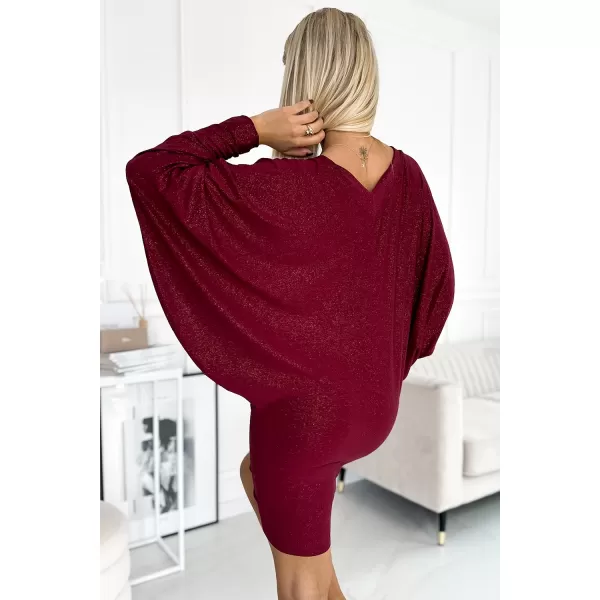  Rochie NUMOCO A402-4 ROŞU 