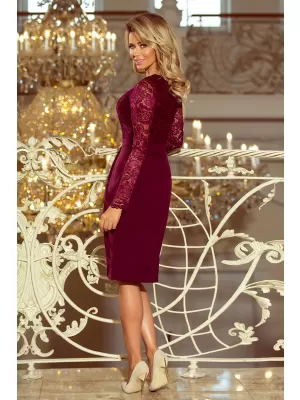 Rochie NUMOCO EMMA 216-3 ROŞU