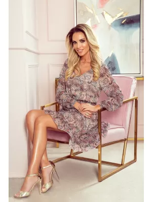 Rochie NUMOCO BAKARI 295-1 ROŞU