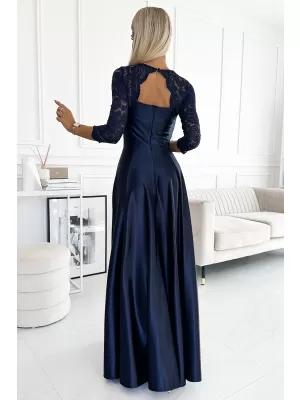 Rochie NUMOCO AMBER 309-7 ALBASTRU