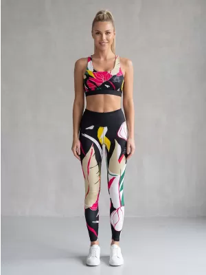 Sutien sport premium pentru femei ALTISPORT VOJ/ALW042POD01 NEGRU
