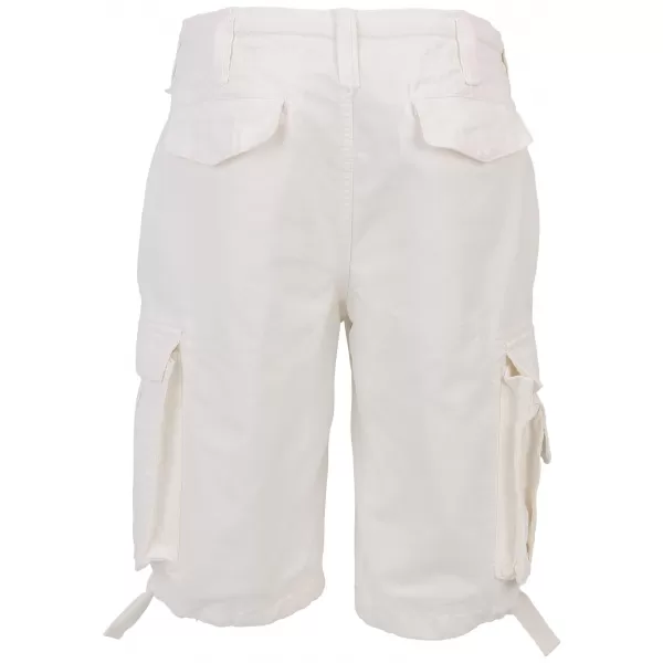 Pantaloni scurţi BRANDIT VINTAGE BD2002 ALB 