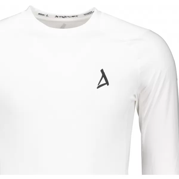  Tricou de compresie funcțional premium pentru bărbați ALTISPORT VOJ/ALM000TR03 ALB 