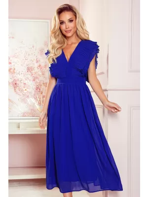 Rochie NUMOCO YANA 367-2 ALBASTRU