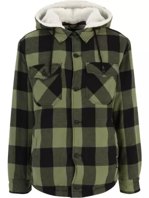 Sacou BRANDIT LUMBER BD3172 NEGRU/MĂSLIN