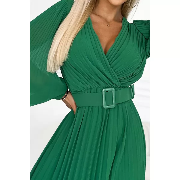  Rochie NUMOCO KLARA 414-3 VERDE 