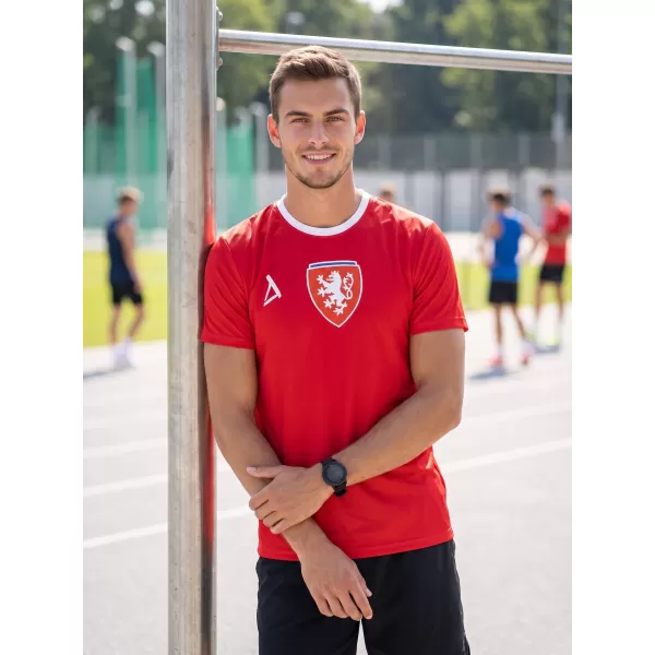  Tricou funcțional premium pentru bărbați ALTISPORT VOJ/ALM040TR01 ROȘU 