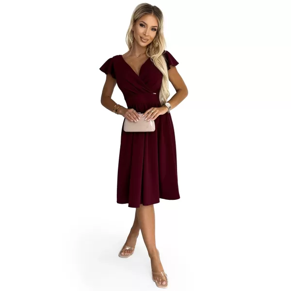  Rochie NUMOCO MATILDE 425-4 ROŞU 