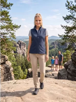 Vesta softshell dama ALTISPORT NoPrint NP/ALW7211NJ BLEUMARIN/MARINĂ