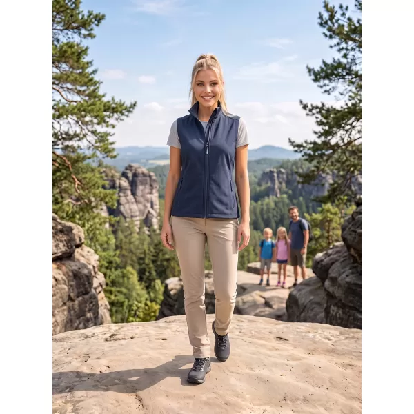  Vesta softshell dama ALTISPORT NoPrint NP/ALW7211NJ BLEUMARIN/MARINĂ 