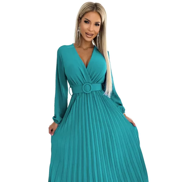  Rochie NUMOCO VIVIANA 504-6 ALBASTRU 