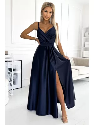 Rochie NUMOCO JULIET 512-2 ALBASTRU