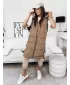 Vestă DSTREET SKYLER TY3350 CĂMILĂ