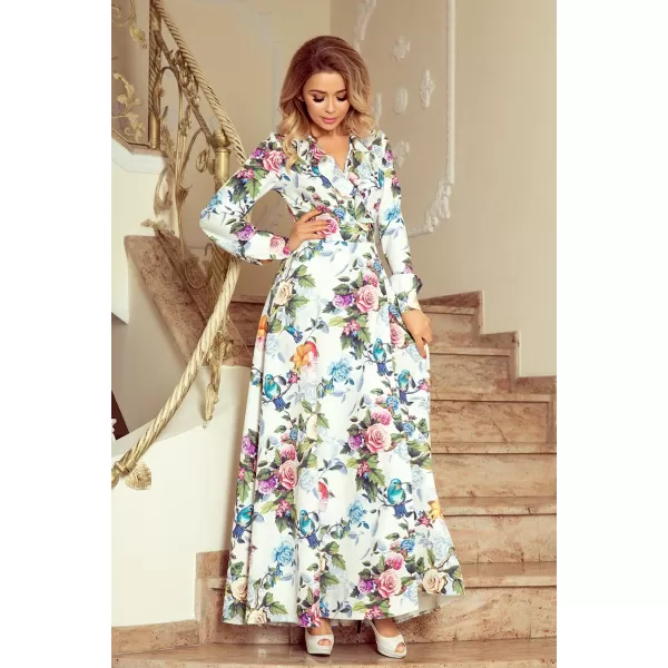 Rochie NUMOCO 245-1 ALBASTRU 