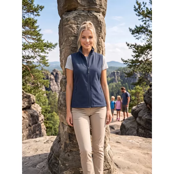  Vesta softshell dama ALTISPORT NoPrint NP/ALW7211NJ BLEUMARIN/MARINĂ 