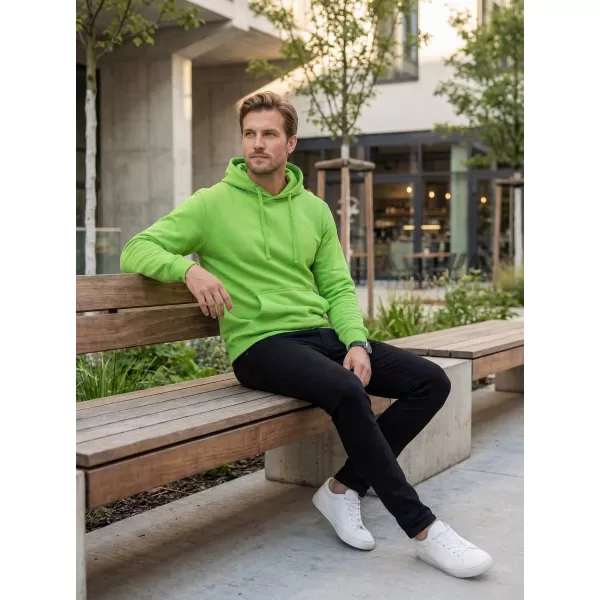  Hanorac pentru bărbați ALTISPORT NoPrint NP/ALM679NJ VERDE LIME 