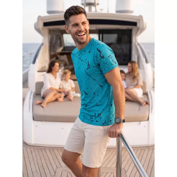  Tricou funcțional premium pentru bărbați ALTISPORT VOJ/ALM034TR01 SMARALD 