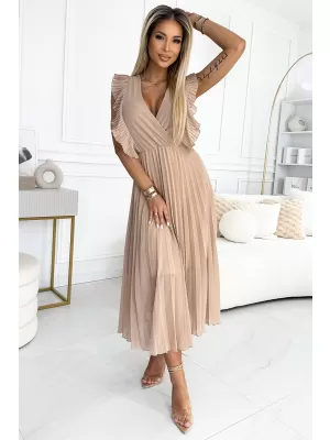Rochie NUMOCO EMILY 315-6 BEJ