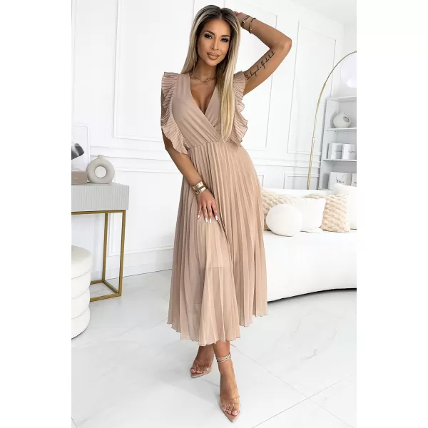  Rochie NUMOCO EMILY 315-6 BEJ 