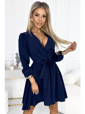 Rochie NUMOCO BINDY 339-5 ALBASTRU